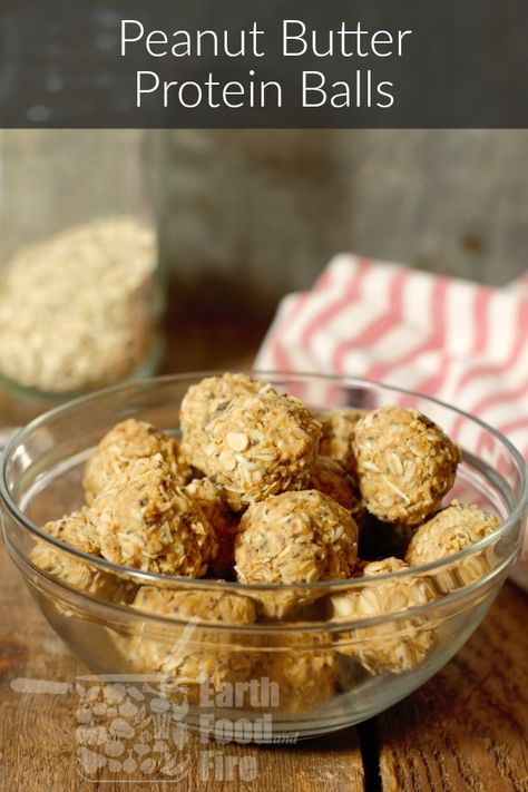 Loaded with chia seeds, hemp protein powder, ground flaxseed, and of course peanut butter, these little energy balls will help stop your food cravings in their tracks. #energyballs #snacks #peanutbutter #proteinballs Peanut Butter Protein Balls, Protein Balls Healthy, Peanut Butter Energy Balls, Hemp Protein Powder, Energy Bites Recipes, Meal Prep Snacks, Energy Ball Recipe, Hemp Protein, Protein Balls