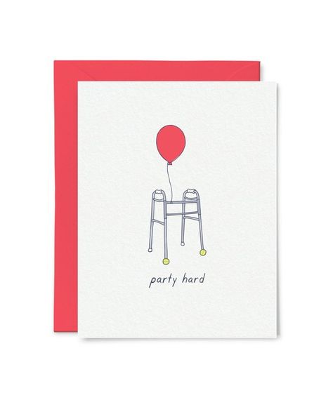 Birthday Card Puns, Happy Birthday Cards Diy, 60 Birthday, Punny Cards, Old Birthday Cards, 30th Birthday Cards, Birthday Card Drawing, 18th Birthday Cards, 21st Birthday Cards