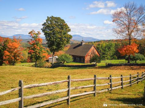 Norwich Vermont, Vermont Farms, Best Places To Retire, New England States, New England Travel, New England Fall, Autumn Scenes, Autumn Scenery, Best Places To Live