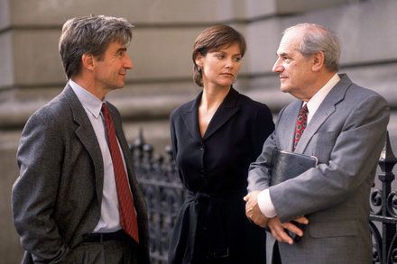 Steven Hill Who Starred on Law & Order and Mission: Impossible Dies at 94 Carey Lowell, Steven Hill, Sam Waterston, New Amsterdam, Character Actor, Mission Impossible, Jane Fonda, Tv Actors, Law And Order