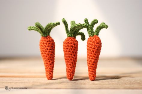 Garden Carrots, Garden Crochet, Crochet Bunnies, Little Cotton Rabbits, Easter Crochet Patterns, Crochet Food, Holiday Patterns, Easter Crochet, Crochet Bunny