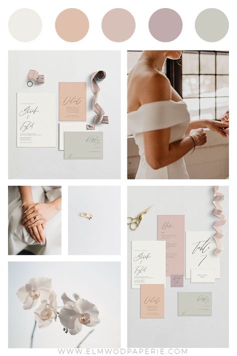 Pastel Wedding Colors, Romantic Wedding Colors, Wedding Theme Color Schemes, Wedding Color Combinations, Wedding Color Pallet, Wedding Lake, Wedding Motifs, Neutral Wedding Colors, Wedding Color Combos