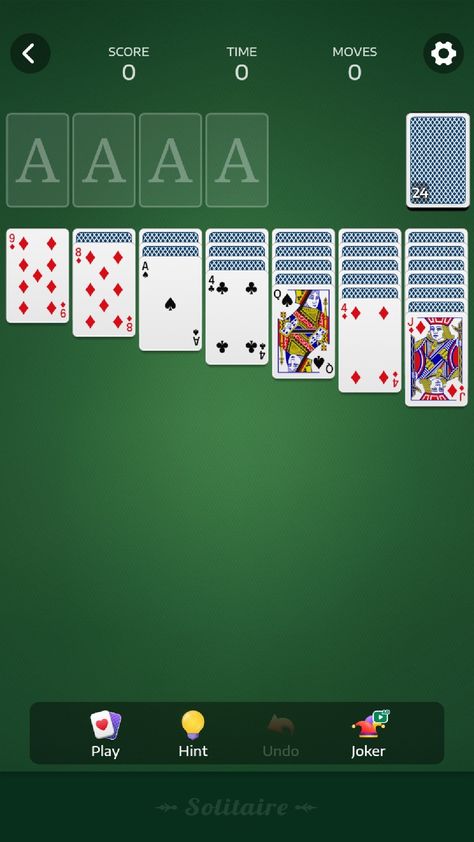 Solitaire Playing Cards