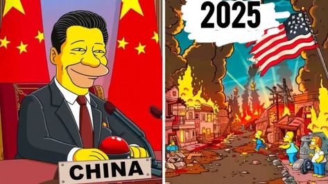 31 Crazy Simpsons Predictions for 2025 - HubPages Simpsons Predictions, Simpson's Predictions, Nuclear Apocalypse, Future Predictions, Famous Musicians, Motion Graphics Inspiration, Cartoons Series, The Simpsons, Nfl