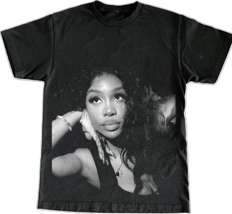 Sza Shirt Outfit, Sza Graphic Tee, Sza Looks, Sza Fits, Sza Graphic, Sza Merch, Sza Shirt, 2025 Wishlist, Ahs Style