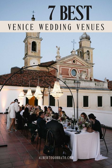 Are you planning a Venice trip with your beloved? Are you worried about missing out on special places and taking boring selfies? This guide is what you need! I share my 7 favorite Venice photo locations and when to go there for the best light, plus a super bonus and photography tips. Follow the link to get the guide to take your trip to the next level! #albertogobbatophotography #veniceweddingvenues #luxuryweddingvenice Wedding Venues Luxury, Venice Trip, Venice Lido, Venice Wedding, Venice Photos, Belmond Hotels, Stunning Wedding Venues, Romantic City, Outdoor Reception