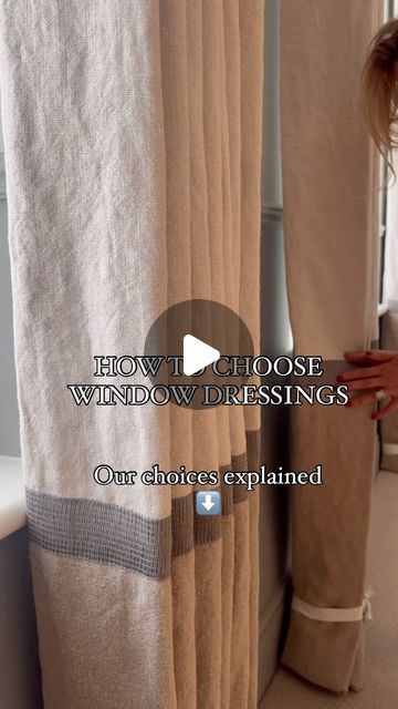 Jo Calver / ISLA JAMES INTERIORS on Instagram: "HOW TO CHOOSE WINDOW DRESSINGS 

I think it’s hard to know how to choose window dressings - so here is our thinking behind our design choices in the hope it might help you. 

INSIDE THE RECESS OR OUTSIDE? 

If you have short windows that are not tall then place the blind higher on the wall outside the recess of the window to give the illusion of the window being taller. 

If light is an issue then choose outside the recess so the blind can be lifted to the point of the wood frame at the very top of the window itself allowing almost 100 percent of the light from the window to enter the room.

For tall windows with plenty of light then inside the recess is a neat and tidy option. 

For practicality - such as in bathrooms and kitchens you may ch Blinds And Curtain, Short Windows, Wall Outside, Sheer Roller Blinds, Tall Windows, Blinds Curtains, No Light, Roman Blind, Window Dressings