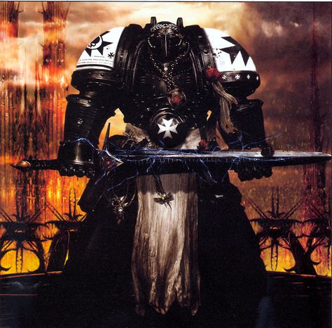 Warhammer 40k: Black Templar. The Horus Heresy, Warhammer 40k Art, Warhammer 30k, Warhammer Art, Warhammer 40k Artwork, Warhammer 40k Miniatures, Warhammer Fantasy, Warhammer 40000, Space Marine