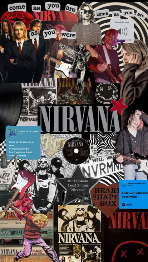 #beauty #wallpaper #nirvana #kurtcobain #davegrohl Nirvana Wallpaper, Nirvana Live, Nirvana Poster, Nirvana Nevermind, Nirvana Band, Futurisme Retro, Nirvana Kurt Cobain, Music Vibes, Nirvana Kurt