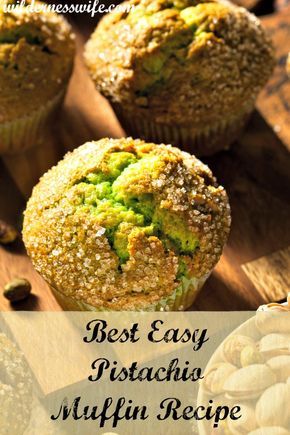 Pistachio Muffin, Pistachio Muffins Recipe, Pistachio Muffins, Pistachio Recipes, Cake Light, Pistachio Pudding, Almond Biscotti, Pistachio Cake, Biscotti Recipe