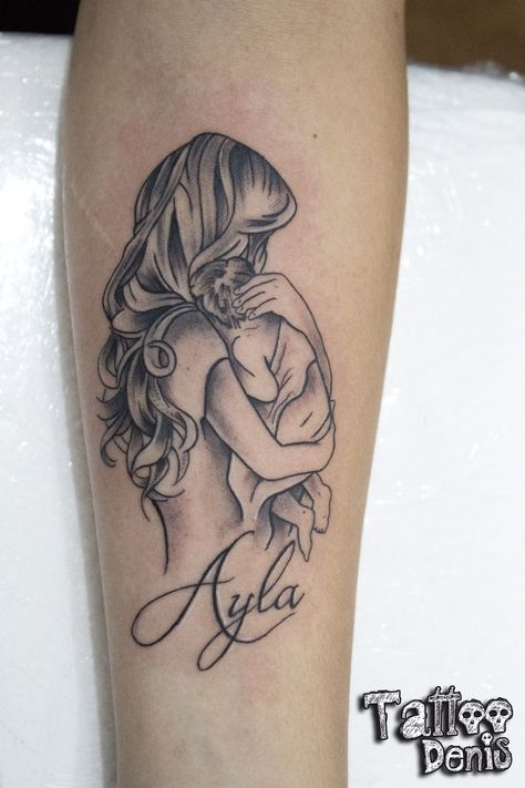 Motherhood Tattoo, Mutterschaft Tattoos, Motherhood Tattoos, Mum Tattoo, Baby Tattoo Designs, Baby Tattoo, 2 Tattoo, Mom Tattoo Designs, Mommy Tattoos