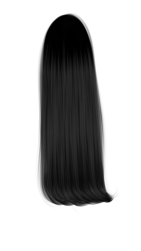 Imvu Wigs Png Transparent, Png Imvu, Y2k Design, Texture Drawing, Cartoon Hair, Hair Png, Physical Features, Ibis Paint, Black Screen