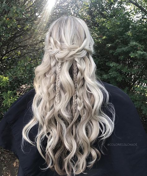 Hair Styles Fantasy Hairstyles, Daenerys Hair, Fantasy Hairstyles, Mini Braids, Formal Hairstyles For Long Hair, Professional Hair Color, Keratin Complex, Healthier Hair, Work Hairstyles