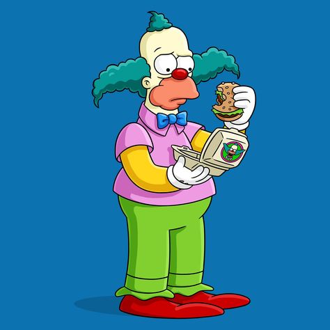 Simpsons Funny, Krusty The Clown, Simpson Wallpaper Iphone, Simpsons Drawings, Simpsons Characters, Marge Simpson, Simpsons Art, Classic Cartoon Characters, 90s Cartoons