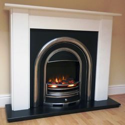 Granite Hearth, Electric Fireplace Suites, Inset Electric Fires, Fireplace Suites, Fire Surround, Electric Fire, Real Fire, Contemporary Fireplace, Electric Fires