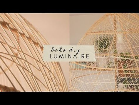 (95) DIY || Suspension boho en rotin | Rattan boho pendant light (eng.sub) - YouTube Diy Lustre, Raffia Lamp, Boho Pendant Light, Diy Suspension, Diy Luminaire, Diy Pendant Light, Hanger Crafts, Diy Lampe, Rattan Lamp