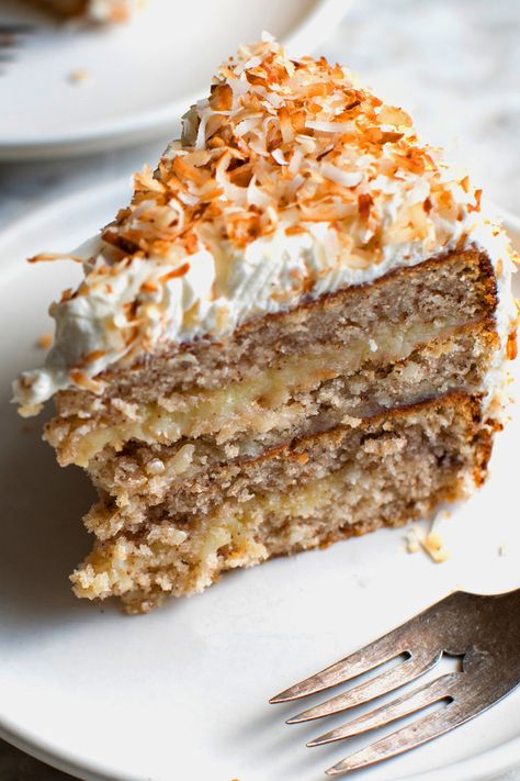 Coconut Pecan Cake Recipe - NYT Cooking  #Cake #CakeRecipes #sweetdessert #bakeddessert #amazingcakes #dessert #bake Coconut Pecan Cake Recipe, Coconut Pecan Cake, Southern Coconut Cake, Cake Mug, Chantilly Cream, Coconut Pecan, Pecan Cake, Nyt Cooking, Toasted Pecans