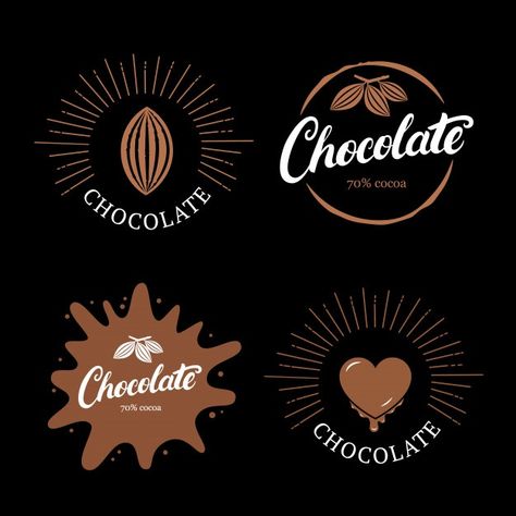 Chocolate Logos Ideas, Chocolate Brand Logo Ideas, Chocolate Company Logo, Chocolate Shop Logo, Chocolate Logo Design Ideas, Chocolate Brand Logo, Chocolate Typography, Chocolate Names, Chocolate Drawing