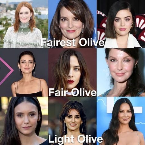 Fair Olive Skin Tone, Pale Olive Skin Tone, Light Olive Skin Tone, Olive Skin Tone Makeup, Olive Makeup, Fair Olive Skin, Pale Olive Skin, Light Olive Skin, True Winter Color Palette