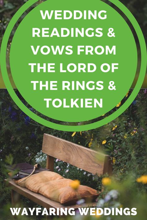 Lord Of The Rings Wedding Vows, Lord Of The Rings Wedding Table Names, Lord Of The Rings Wedding Quotes, Lord Of The Rings Wedding Favors, Lord Of The Rings Love Quotes, Hobbit Wedding Ideas, Lord Of The Rings Wedding Ideas, Lord Of The Rings Wedding Theme, Hobbit Wedding Theme