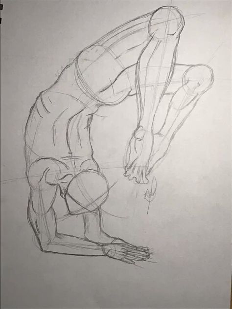 Male gymnast ( anatomy practice ) Gym Reference Drawing, Pose Reference Gymnastics, Anatomy Drawing Practice Pose Reference, Gymnastic Poses Drawing, Contortion Poses Drawing Reference, Male Body Sketch Reference, Bending Over Pose Reference Drawing, Ballet Drawing Reference, Gymnastics Poses Drawing Reference