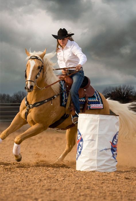 Palomino Horses, Foto Cowgirl, Rodeo Girls, Palomino Horse, Barrel Racing Horses, Rodeo Horses, Horse Dressage, Barrel Horse, Rodeo Life