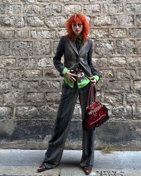 MYGALE on instagram 70s Alternative Fashion, New Wave Fashion, French Fashion Designers, Quirky Fashion, Maximalism, Fashion People, Really Cute Outfits, Cool Clothes, Character Outfits