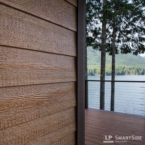 Lp Smartside Siding, Smartside Siding, Lp Smart Siding, House Siding Ideas, Cabin Siding, Exterior Siding Options, Engineered Wood Siding, Home Siding, Exterior House Siding