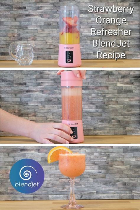 Blender Jet Recipes, Personal Blender Recipes, Blendjet 2 Recipes, Blendjet Smoothies, Portable Blender Recipes, Blend Jet Recipes, Ninja Smoothie Recipes, Blendjet Recipes, Blender Recipes Smoothies