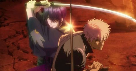 Gintoki And Takasugi, Gintama The Final, Gintoki Takasugi, Gintama Gintoki, Anime Vines, Sorachi Hideaki, Hbo Game Of Thrones, Gin Tama, Cowboy Bebop