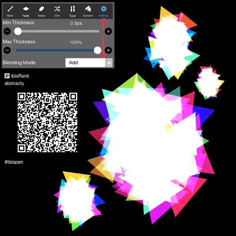 SET THE BRUSH TO ADD!!! Checker Brush Ibispaint, How To Draw Highlights, Ibis Screentone Brush, Spiderverse Brush Ibis Paint, Ibis Paint Brush Code Blood Splatter, Spray Paint Brush Ibis Paint, Cross Hatching Brush Ibis Paint, Shape Brush Ibis Paint, Bromine Brush Ibis Paint