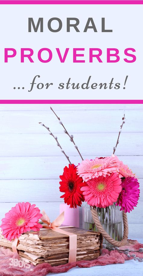 Here are some great moral proverbs for students that are easy to remember and work for any and all situations! #quotes #quotestoliveby #proverbs via @deals_3bd Proverbs For Students, Confidence Kids, Closet Layout, Smart Parenting, 3 Boys, Room Paint Colors, Old Farm Houses, Room Transformation, Christmas Room