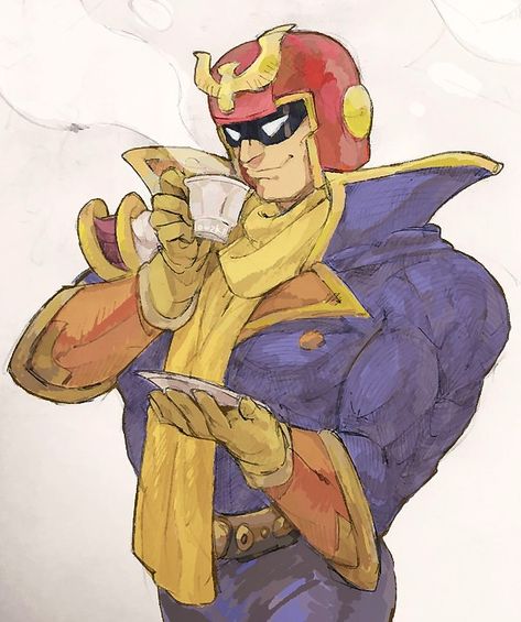 Captain Falcon, F Zero, Video Game Anime, Game Anime, Game Info, Donkey Kong, Comic Panels, Love Gif, Super Smash Bros