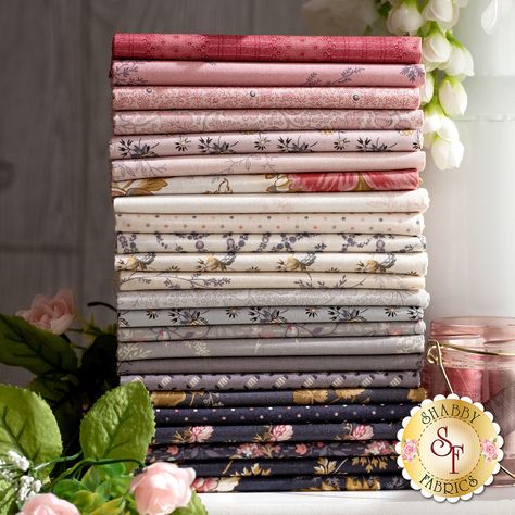 Moonstone 24 FQ Set by Edyta Sitar for Andover Fabrics | Shabby Fabrics Birdhouse Designs, Quilt Fabric Collections, Primitive Gatherings, Shabby Fabrics, Fabric Collections, Andover Fabrics, Robert Kaufman Fabrics, Machine Embroidery Patterns, Tree Farms