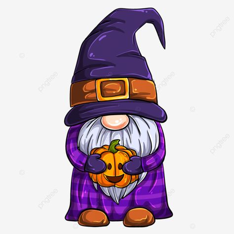 halloween gnome man holding pumpkin Minecraft Carved Pumpkin, Gnome Drawing, Purple Gnome, Pumpkin Cartoon, Gnome Pumpkin, Scary Vampire, Horror Pumpkin, Halloween Typography, Character Pumpkins