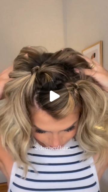 Short Hair Updo Tutorial, Short Hair Up, Guest Hair, Braided Prom Hair, Easy Hair Updos, Hairdos For Short Hair, Short Hair Tutorial, Peinados Fáciles Para Cabello Corto, Penteado Cabelo Curto