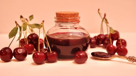 Nostradamus’s Cherry Jelly — Tasting History Sour Cherry Jelly, Cherry Jelly Recipes, Cherry Jelly, Small Glass Jars, Clean Linen, Sour Cherry, Cherry Juice, Cherry Flavor, Small Jars