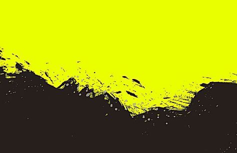 Fluorescent yellow watercolor ink splashes vector background Neon Yellow Background, Black And Yellow Background, Yellow Bg Backgrounds, Yellow Watercolor Background, Yellow Splash Background, Oil Painting Background, Brush Background, Mosque Art, Professional Business Card Design