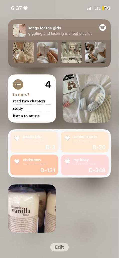 Apple Phone Screen Layout, Iphone Sidebar Aesthetic, Clean Aesthetic Phone Layout, Vannila Girl Phone Wallpaper, September Phone Theme, Clean Ios Homescreen, Vanilla Girl Phone Wallpaper, Clean Girl Aesthetic Homescreen, Vanilla Girl Lockscreen