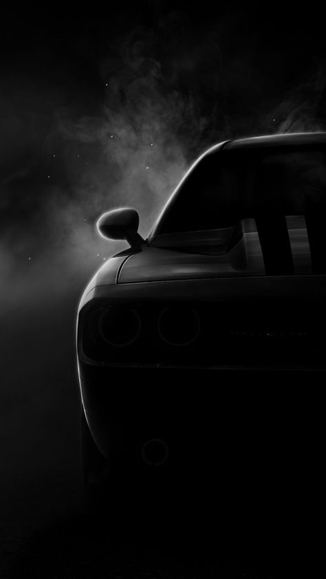 Double Wallpaper, Doge Challenger, Deep Wallpaper, Car Speed, Dark Black Wallpaper, Good Looking Cars, Ghost Photography, Cars Wallpaper, Challenger Srt