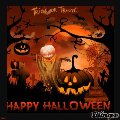 Trick Or Treat Happy Halloween Gif halloween halloween quotes trick or treat happy halloween gif Gif Halloween, Happy Halloween Gif, Animated Pumpkins, Happy Halloween Pictures, Vintage Halloween Art, Halloween Gif, Halloween Artwork, Halloween Greetings, Halloween Illustration