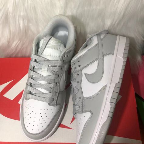 Nike White And Gray Sneakers For Women. Size Us8 Good Condition, Never Worn, Price Negotiable. Gray Nike Shoes, Nike Tenis, Gray Sneakers, All Nike Shoes, Cute Nike Shoes, Casual Sneakers Women, Cute Nikes, Grey Sneakers, Swag Shoes