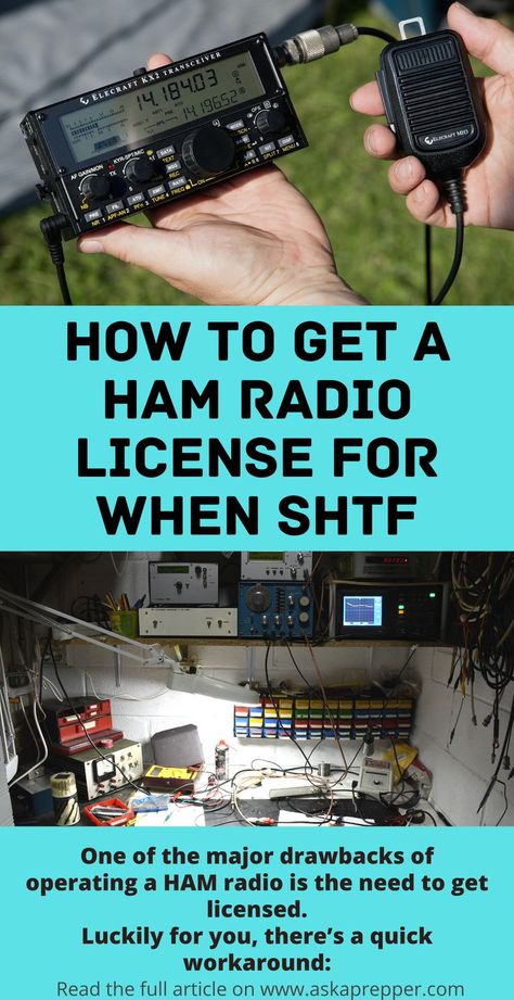 One of the major drawbacks of operating a HAM radio is the need to get licensed. Luckily for you, there’s a quick workaround: Ham Radio License, Licence Test, Ham Radio Operator, 100 Questions, Quick Reads, Communication System, Ways To Communicate, Ham Radio, Crash Course