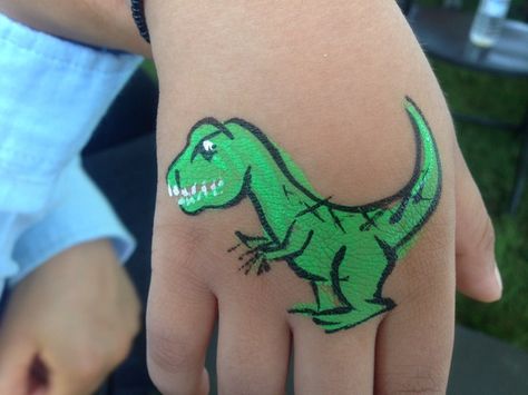 Dinosaur Tattoo, Dinosaur Tattoos, Dinosaur Party, Hand Art, Hand Painting, Henna, Hand Painted, Google Search, Tattoos