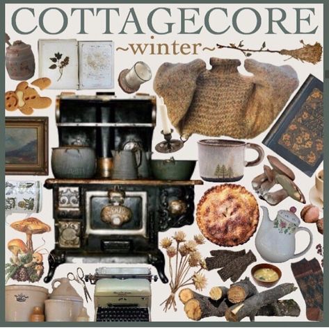 Cottagecore Things, Cottagecore Recipes, Cottagecore Winter, Winter Cottagecore, Fall Outside, Cottage Aesthetic, Snow Fall, Cottagecore Style, Knitted Blanket