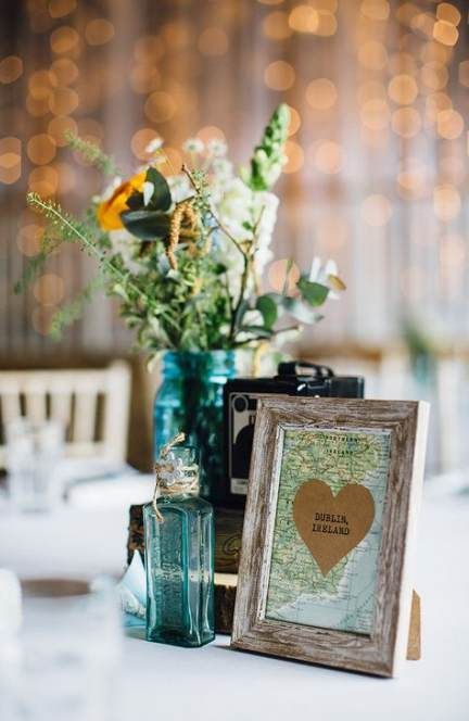 Travel Theme Wedding Centerpieces, Spring Wedding Bridesmaids, Travel Bridal Showers, Rustic Spring Wedding, Vintage Travel Themes, Wedding Themes Spring, Hall Ideas, Country Bridal Shower, Vintage Bridesmaid Dresses