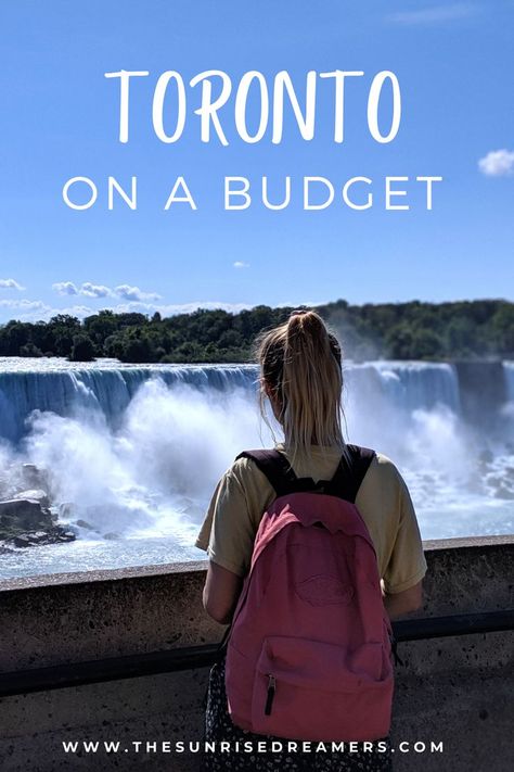 Are you wondering what to do in Toronto? Is Toronto cheap? This is your guide to visiting Toronto on a budget. (You can even visit Niagara Falls!) - Toronto travel guide | Toronto budget | how much does toronto cost | budget guide in toronto | toronto cost breakdown | cheap restaurants in toronto | where to stay in toronto | toronto cheap places | toronto 3 days | toronto travel itinerary | toronto Canada | toronto itinerary 3 days | toronto 3 day itinerary budget | cheap toronto | canada Toronto Itinerary, Canada Restaurants, Toronto Travel Guide, Toronto Pearson International Airport, Visiting Niagara Falls, Budget Guide, Visit Toronto, Montreal Travel, Toronto Airport