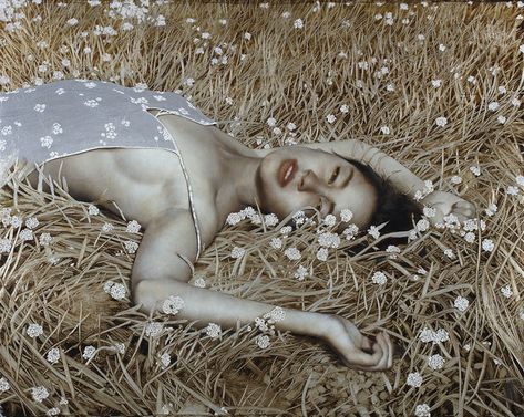 BRAD KUNKLE TALKS ABOUT HIS INCREDIBLE PRECIOUS METAL PAINTINGS AND THE FOCUS BEHIND HIS WORKS | Art Week Brad Kunkle, House Painter, Gold Leaf Painting, Indie Rock, Art Fair, American Artists, Silver Leaf, Gold Leaf, Find Art