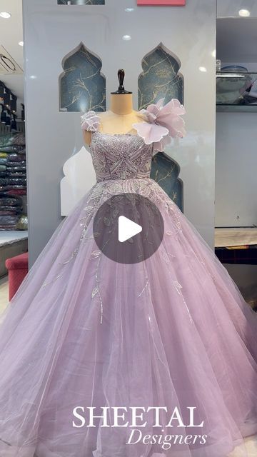 Sheetal Designer Suits on Instagram: "Designer Gown
Only at
Sheetal Designer Suits

#bridalgown #indianbridal #bridalwear #weddinggown #designergown #beautifulgown #indianattire #designergowns #partywearoutfit #cocktailoutfit #indianweddingdress #designerdress #organza #ballgown #engagementgown #indiancouture #couturedress #couturegown #shippingworldwide #shippingalloverindia" Engagement Gown, Designer Gown, Cocktail Outfit, Indian Couture, Indian Attire, July 16, Indian Wedding Dress, Couture Gowns, Designer Gowns