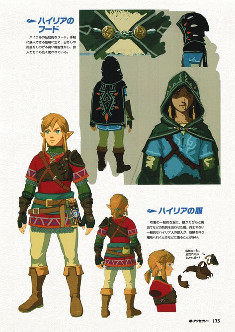 Zelda: Breath of the Wild - Link Design/Armor 1 Breath Of The Wild Character Design, Link Hylian Armor, Link Character Sheet, Zelda Concept Art Breath Of The Wild, Link Armor Breath Of The Wild, Link Design Zelda, Link Legend Of Zelda Breath Of The Wild, Link Outfits Breath Of The Wild, Breath Of The Wild Concept Art